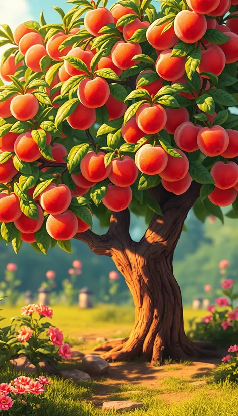 peach tree stardew valley