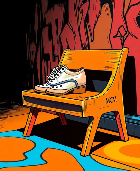 mcm shoe bench