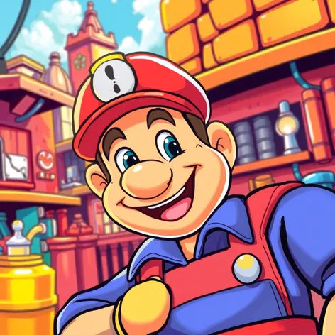 happy plumber