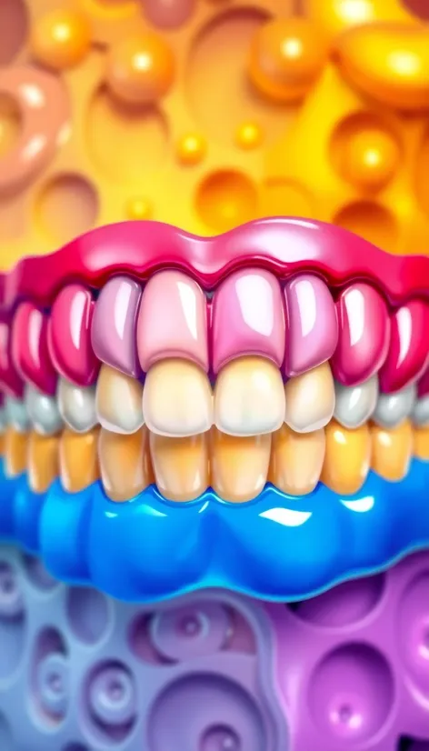 porcelain dental crown color