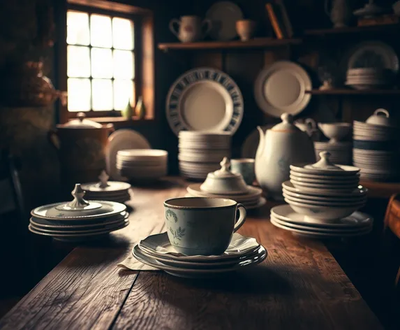 vintage dishes