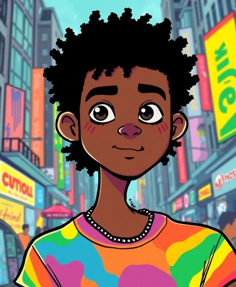 gay black cartoon