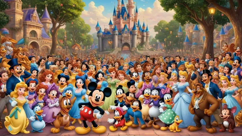 pictures of disney characters