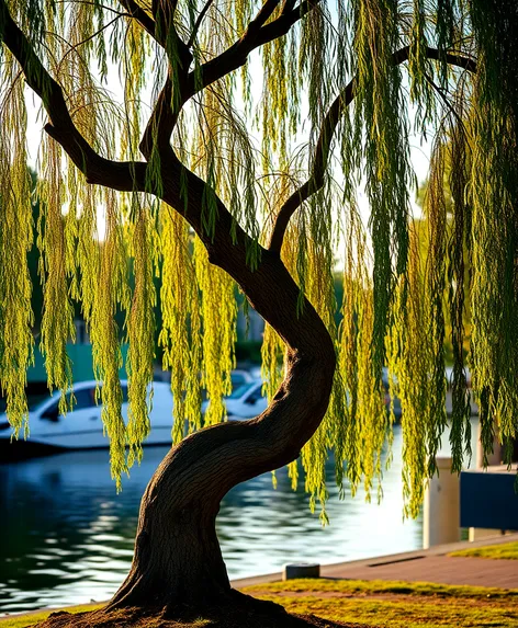 corkscrew willow tree