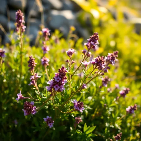 shrub with purple flowers