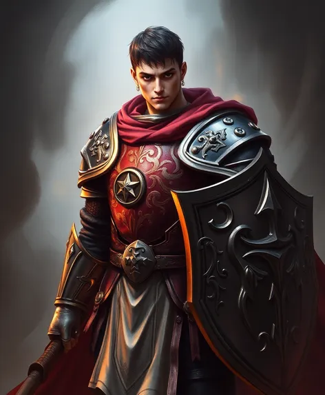 male human paladin