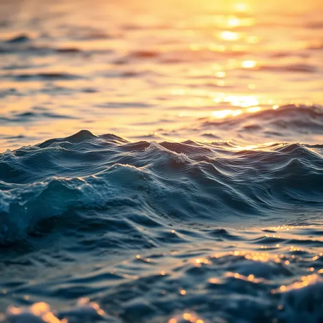 gentle ocean waves