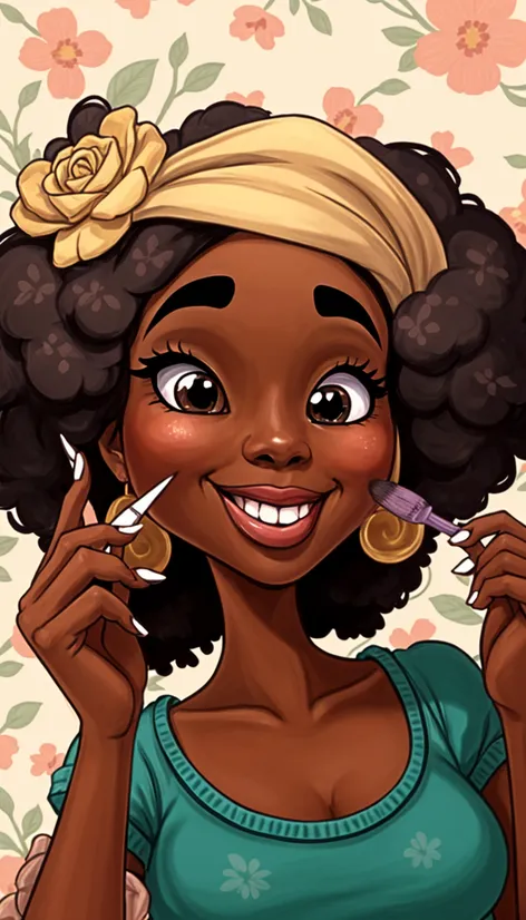 African American cartoon character