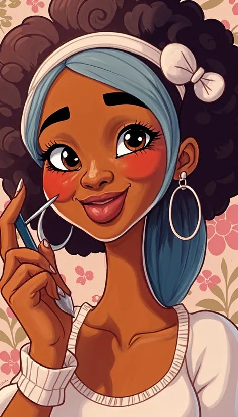 African American cartoon character