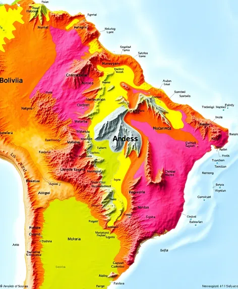 mapa bolivia