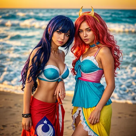 Cosplayer cey_lazuli ve aldrean