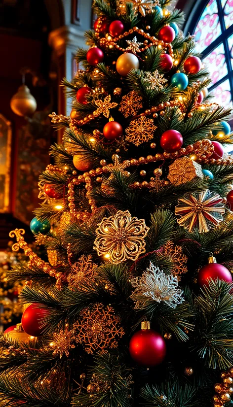 nail on christmas tree