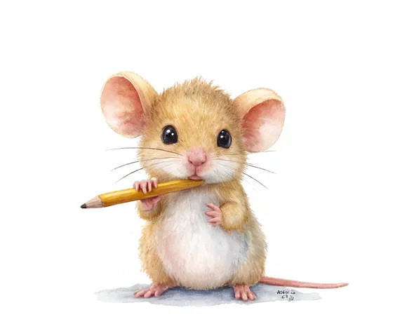 mouse drawing