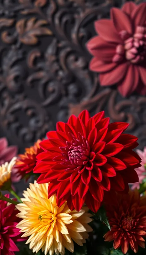 red dahlia