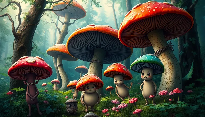 mushroom people