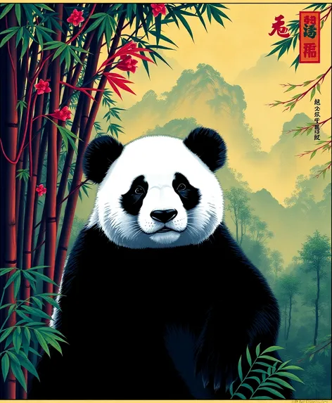 map of panda