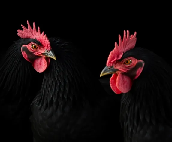 all black chickens