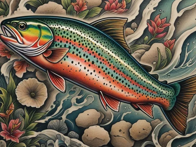 trout tattoo