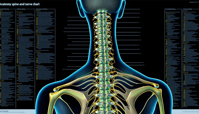 spine and nerve chart