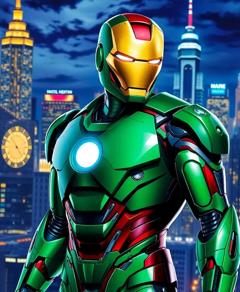 green iron man