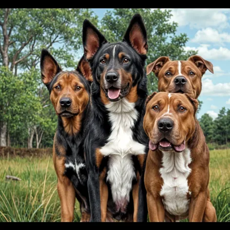 Thai ridgeback, australian shephard,