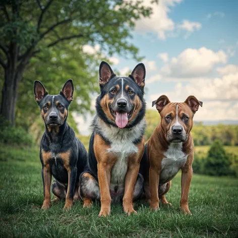 Thai ridgeback, australian shephard,