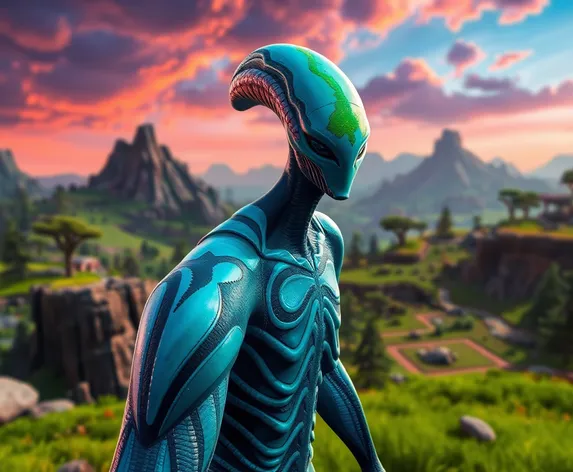 alien skin on fortnite