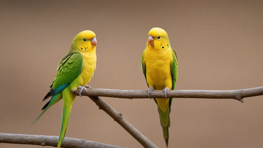 yellow parakeet