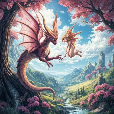 Fairy and dragon type