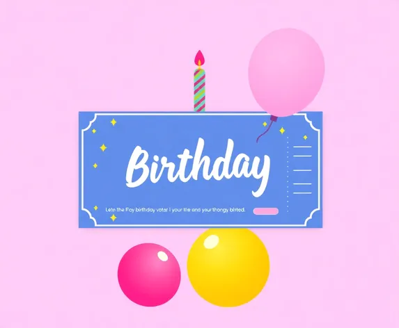 birthday voucher template editable