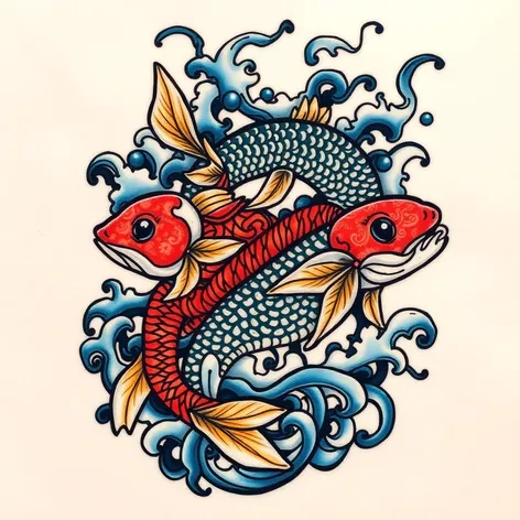 traditional water tattoo