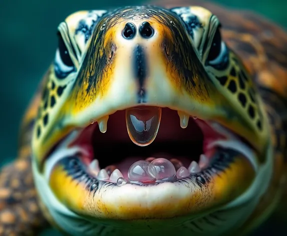 sea turtle mouth