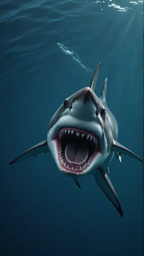 scary shark