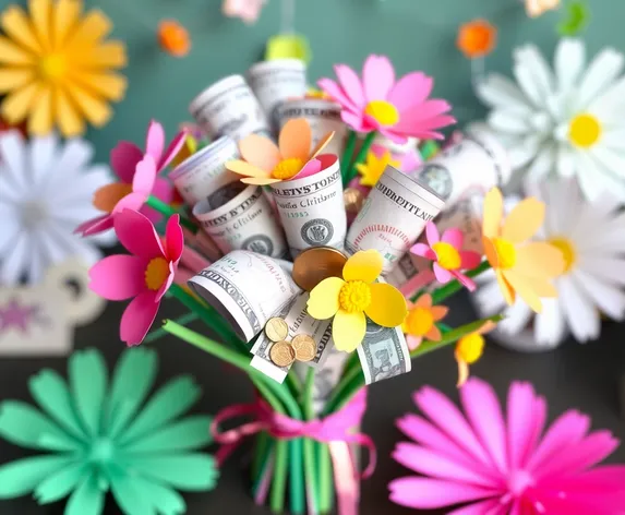 diy money bouquet