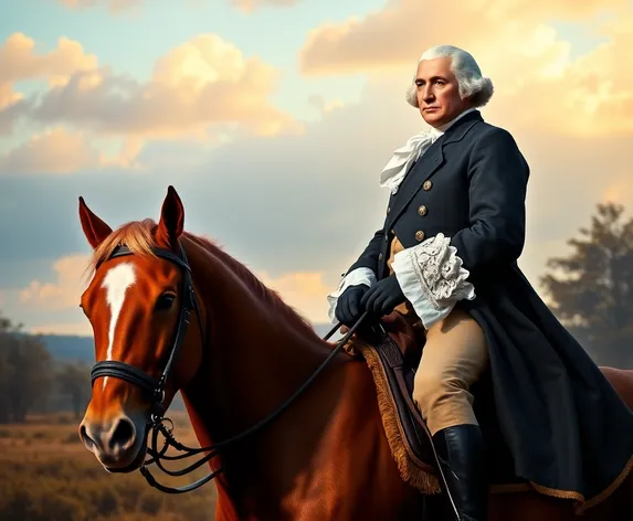 george washington riding horse