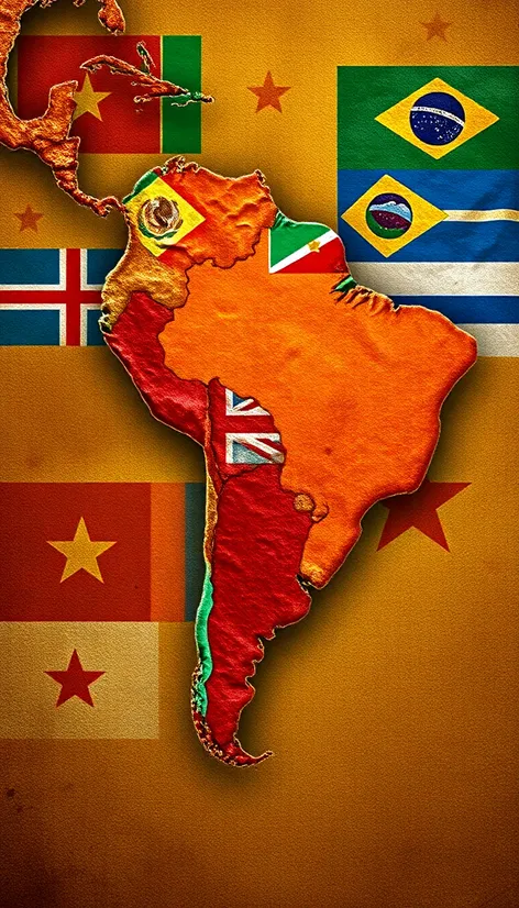 flags of south american