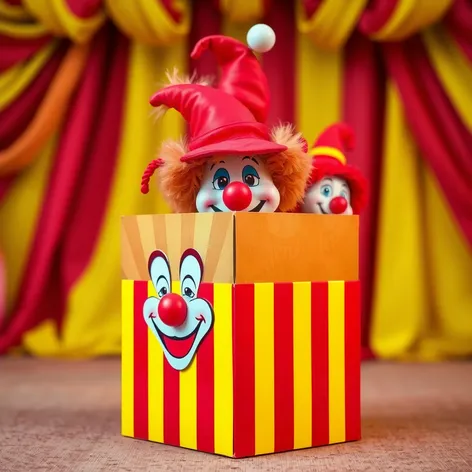 art the clown box