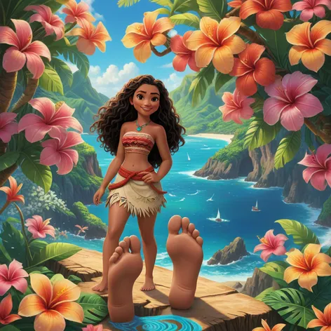 moana feet