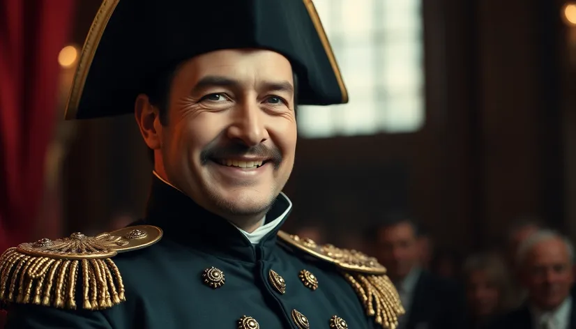 napoleon smiling