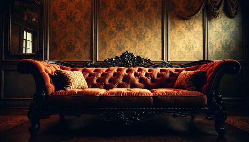 victorian style sofa