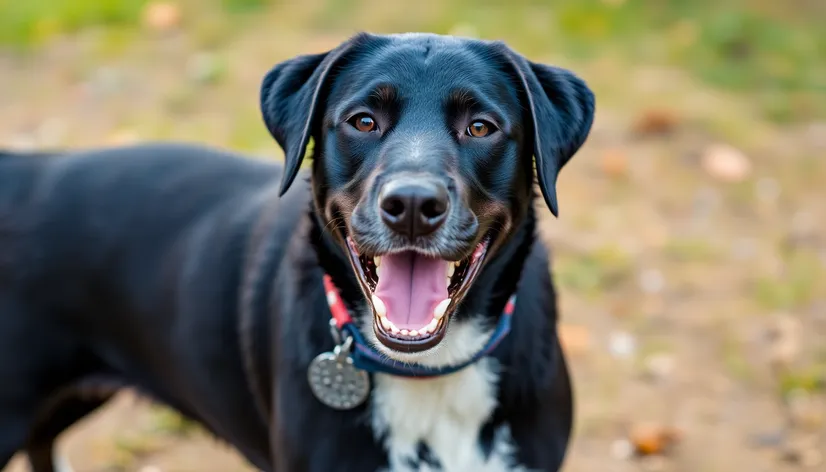 hound dog black lab