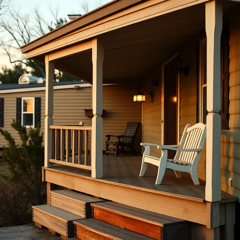 mobile home porches