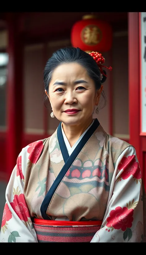 mid 40's japanese woman