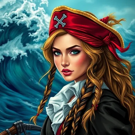 woman pirate hairstyles