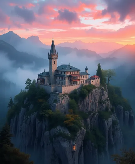 cliffside monastery