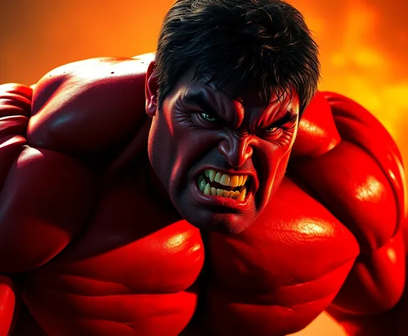 live action red hulk