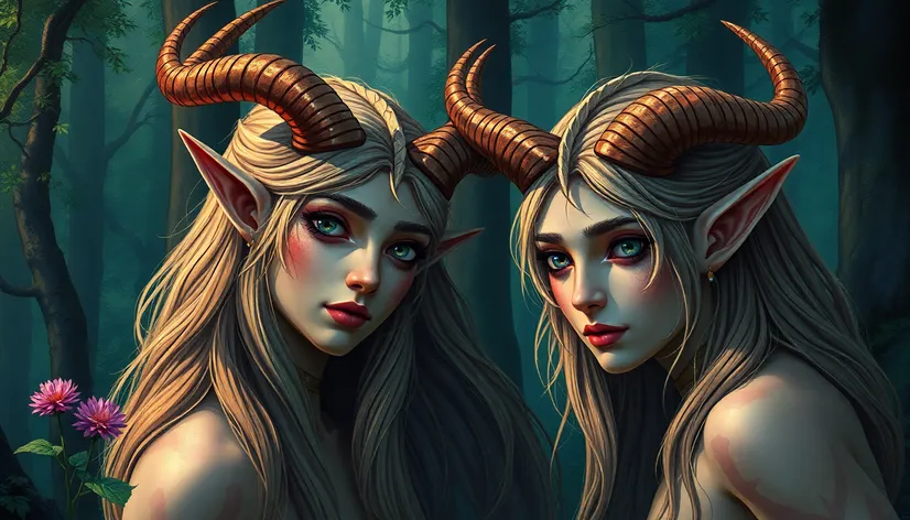 elves with horns