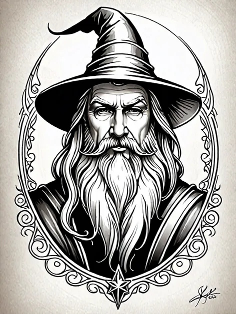 wizard tattoos