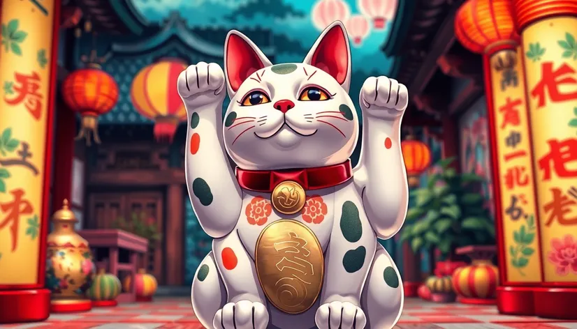 japanese good luck cat