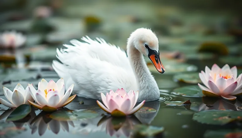 infant swan